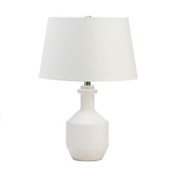 White Base Table Lamp