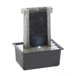 Stone Wall Tabletop Fountain