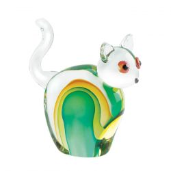Cat Art Glass
