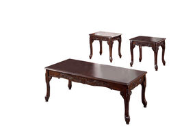 Cheshire Traditional 3 PIECE TABLE SET, Cherry Finish