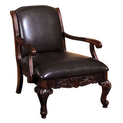 Sheffield Traditional Occasional Chair, Antique Dark Cherry