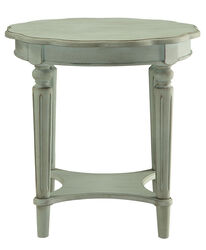 Fordon End Table, Antiqued Green