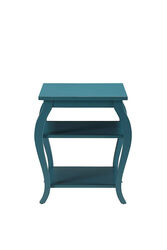 Becci End Table, Teal