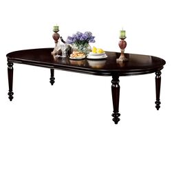 Dining Table, Dark Walnut Brown