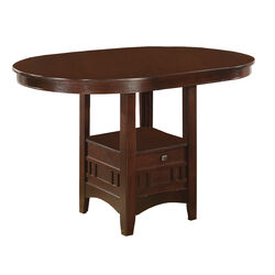 Counter Height Dining Table, Warm Brown