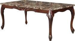 Wooden Square End Table with Side Magazine Holder, Walnut Brown