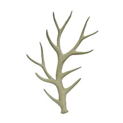 Elegant Polyresin Horn - Benzara