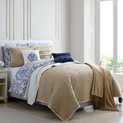 Andria 10 Piece Printed Queen Comforter and Coverlet Set The Urban Port, Multicolor