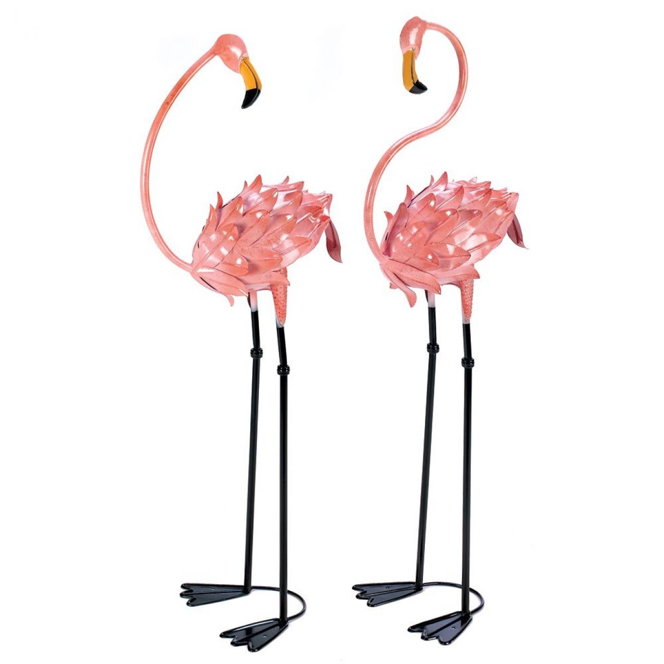 Flamboyant Flamingo Garden Sculptures