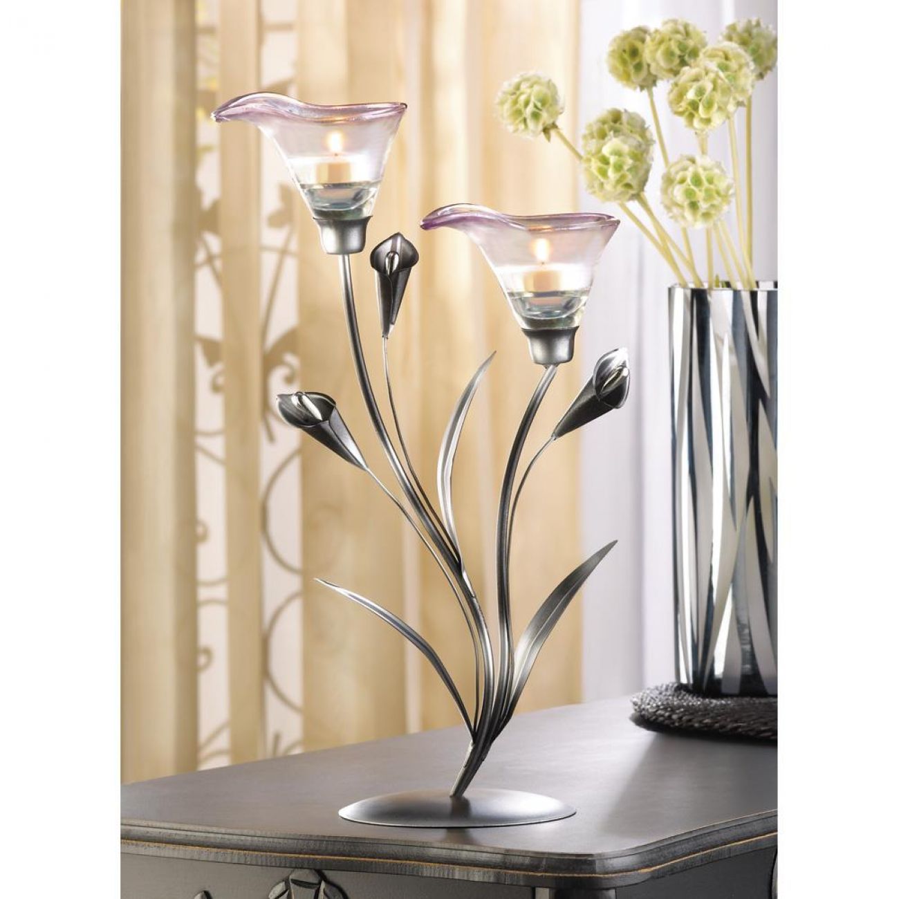Calla Lily Candle Holder