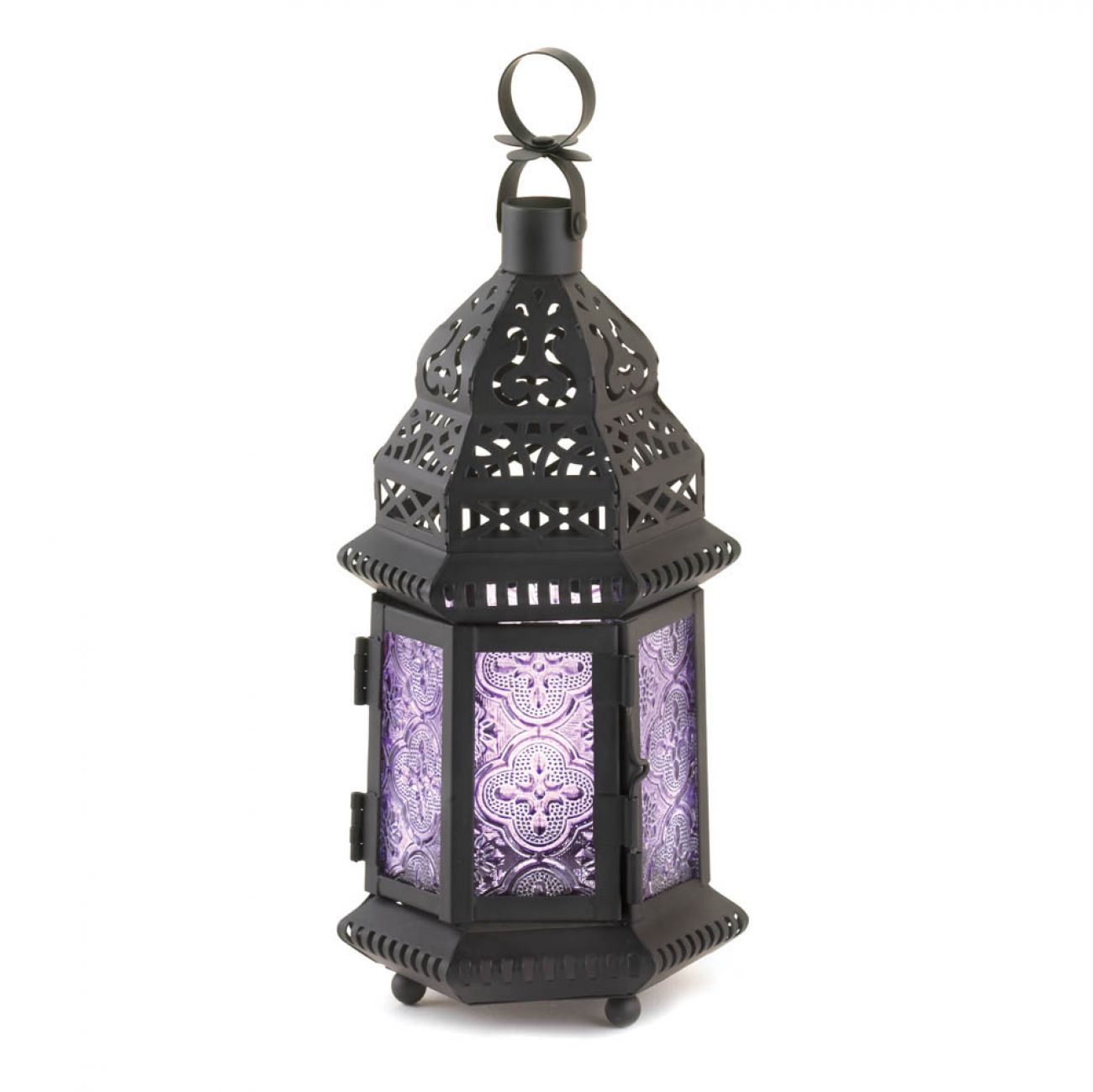 Lavender Moroccan Style Lantern