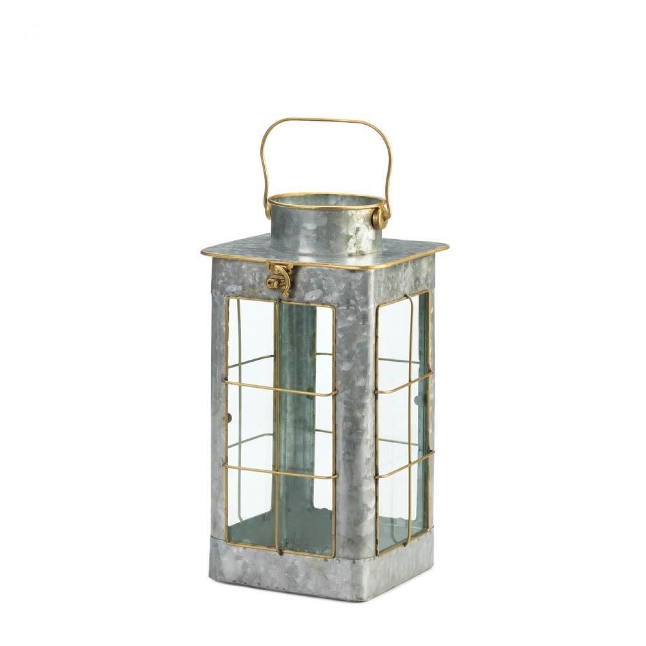 Small Farmhouse Galvanized Lantern