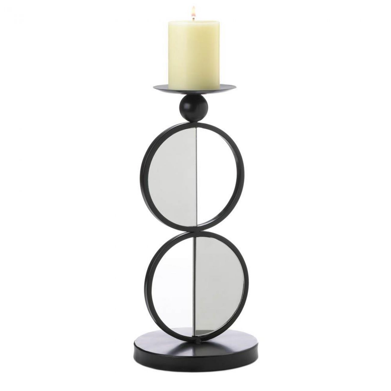 Duo Mirrored Candle Holder