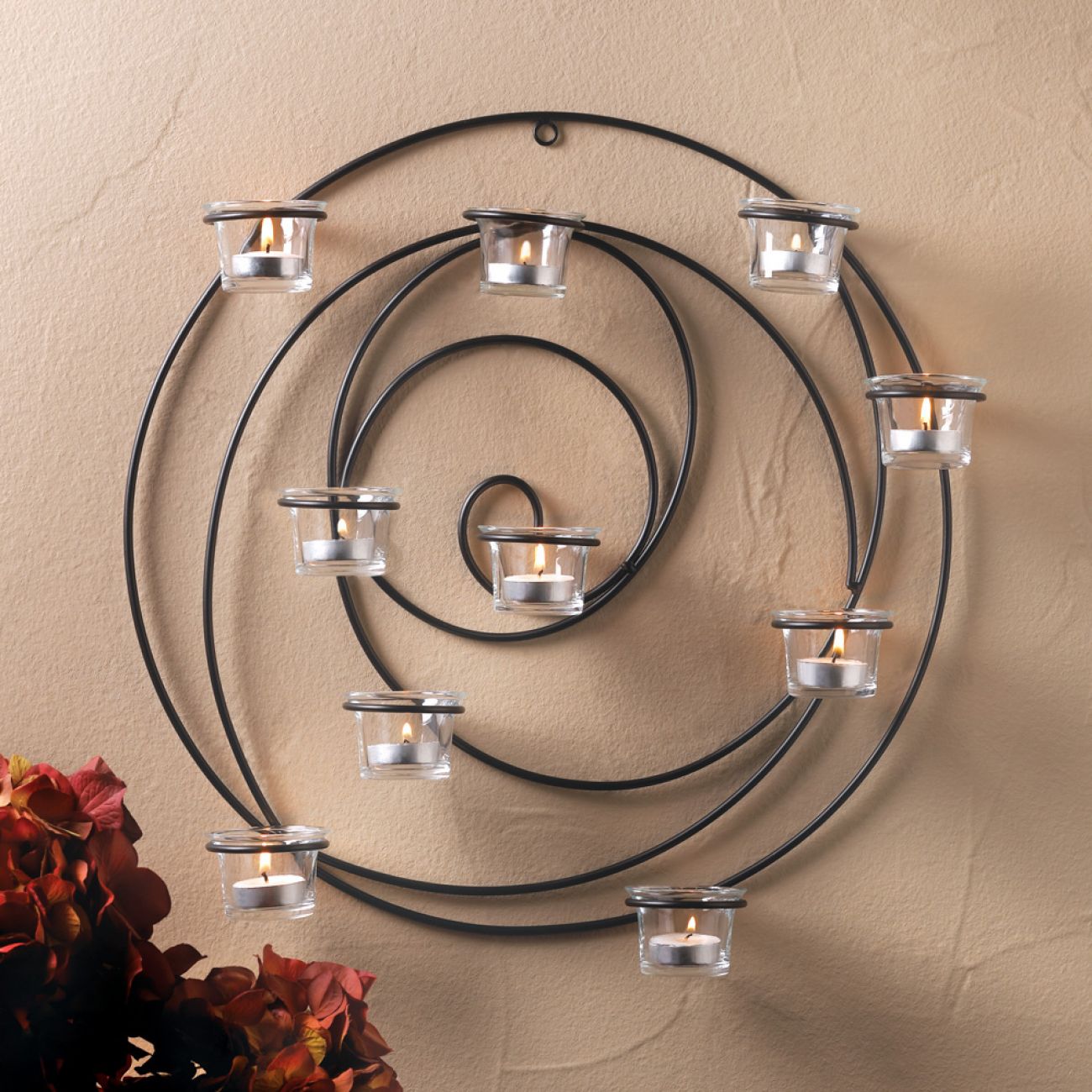Hypnotic Candle Wall Sconce