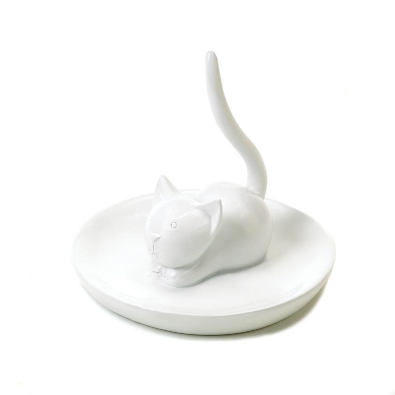 Charming Cat Ring  Jewelry Holder