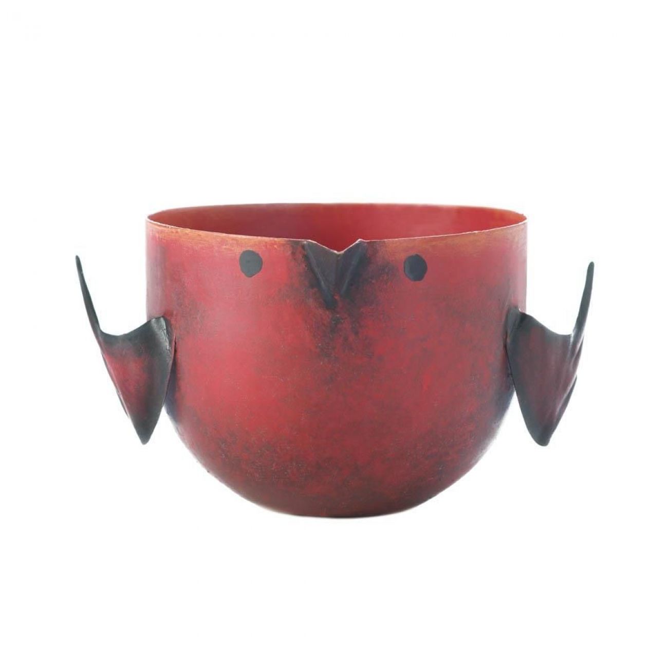 Red Apple Birdie Candle