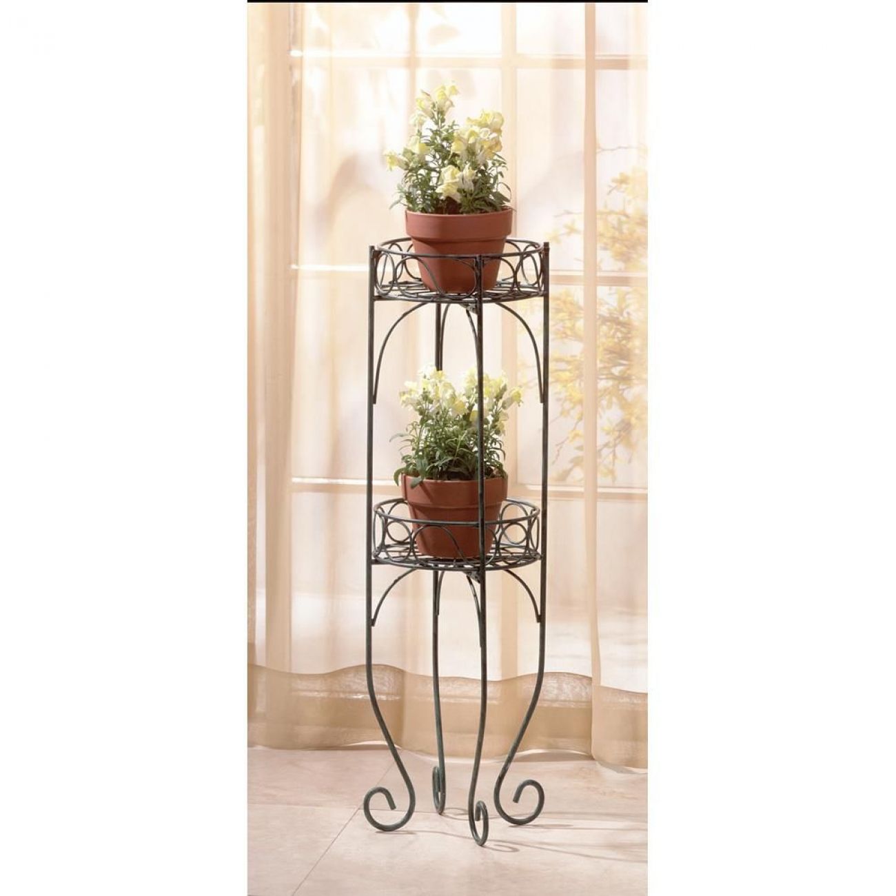 Two-Tier Plant Stand