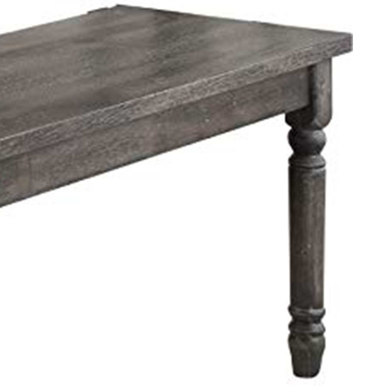 Weathered Lookinhg Dining Table, Gray