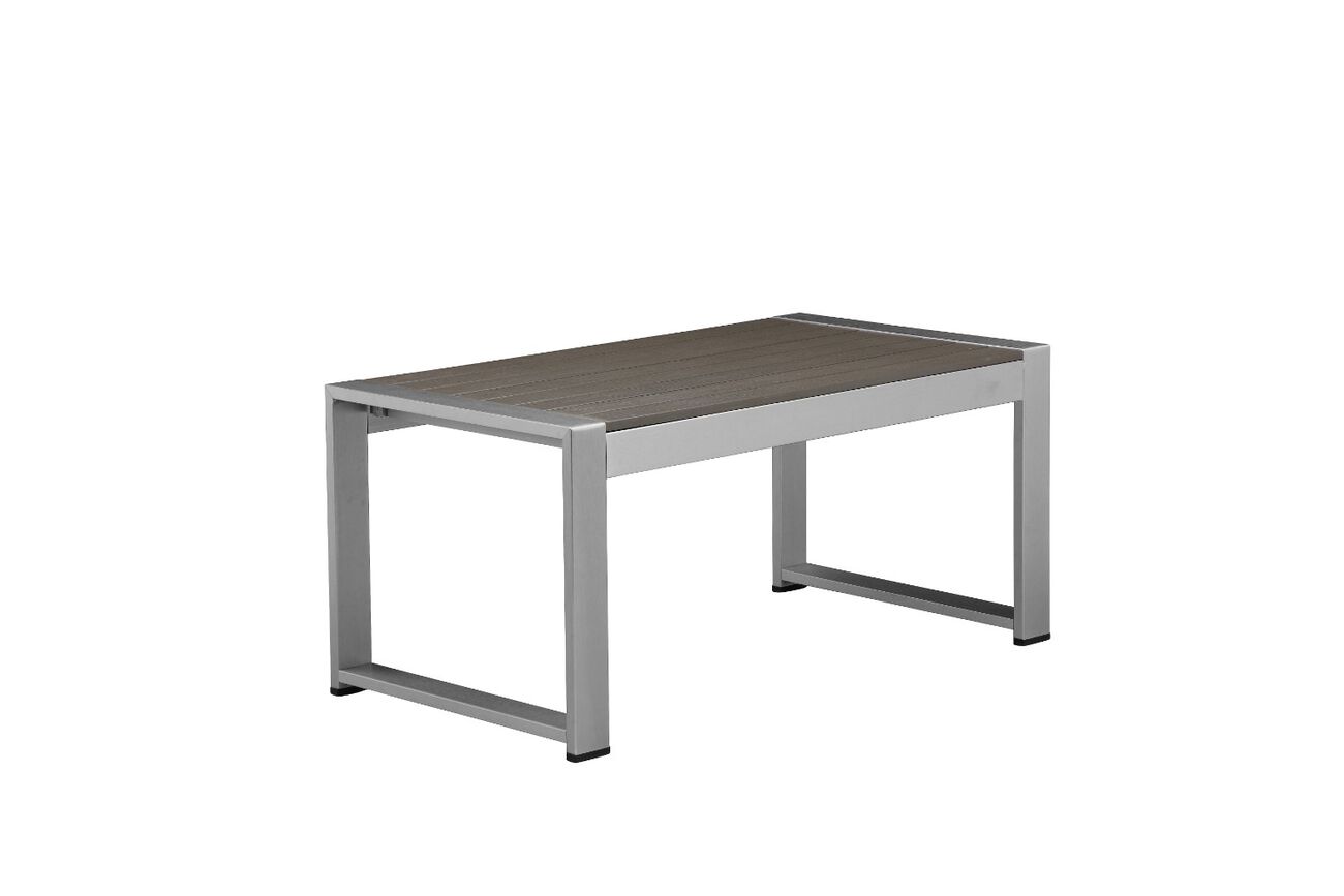 Anodized Aluminum Perfect Outdoor table, Gray