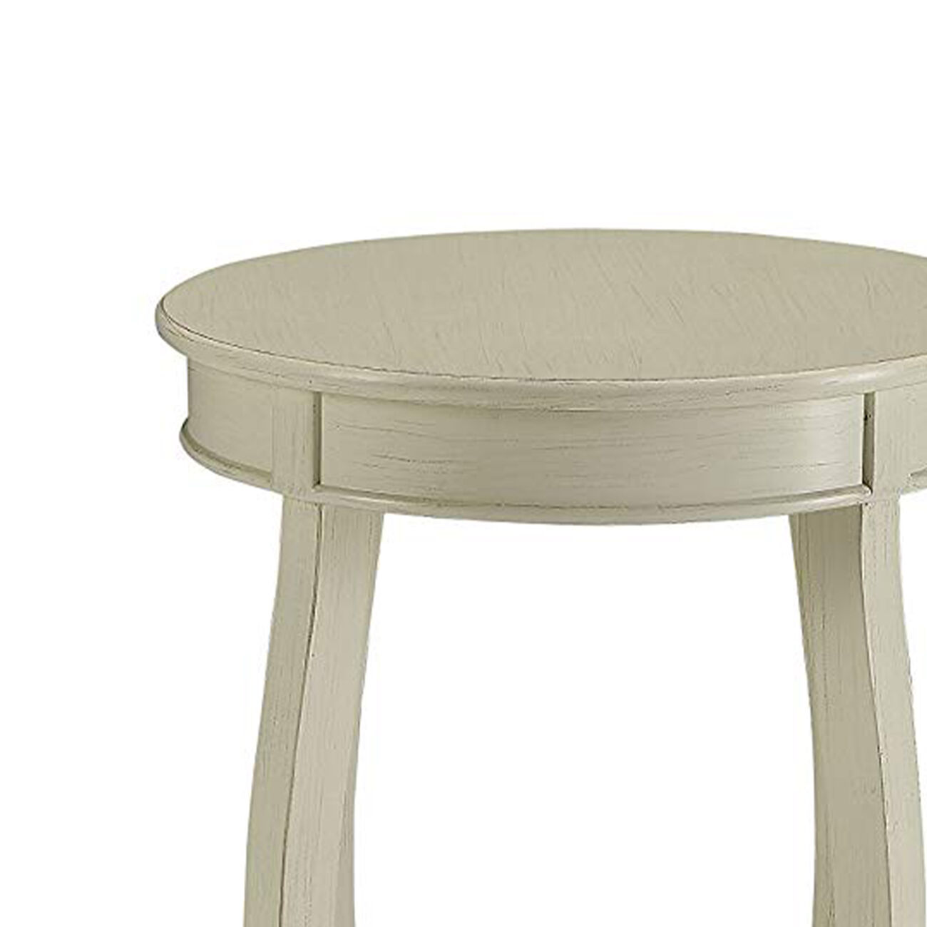 Fashionable Side Table, Antique White