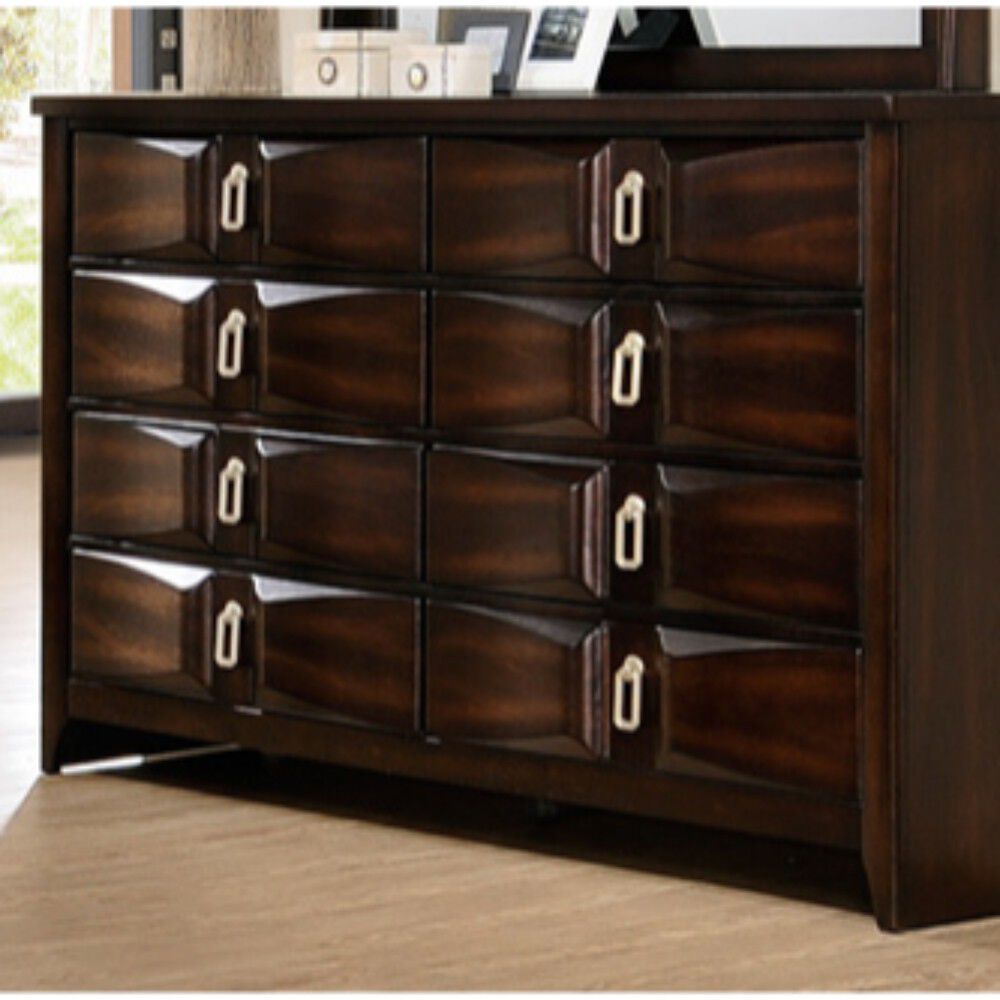 Bold and Striking Style Dresser, Varnish Oak