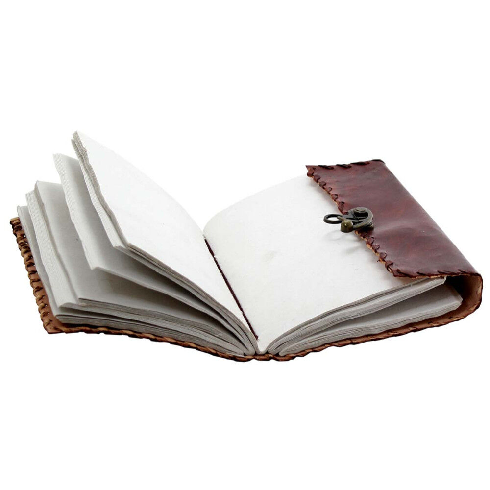 Handmade Antique Look Journals In Leather Benzara Brand