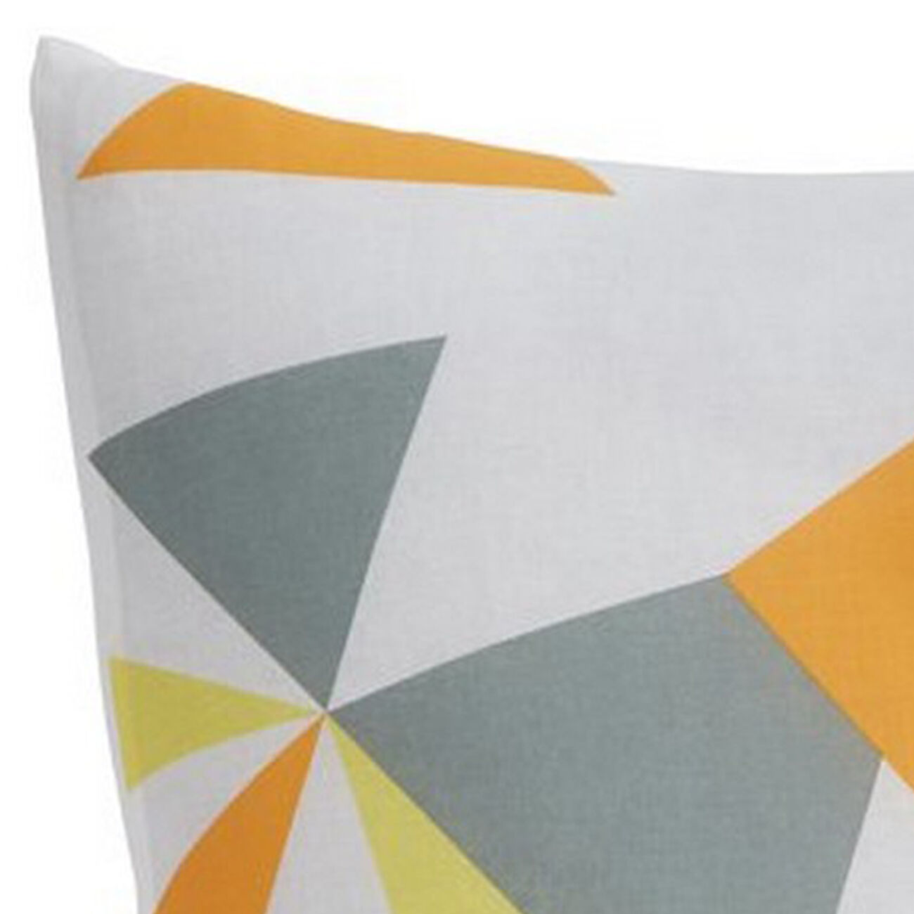 2 Piece Fabric Twin Comforter Set with Geometric Print, Multicolor