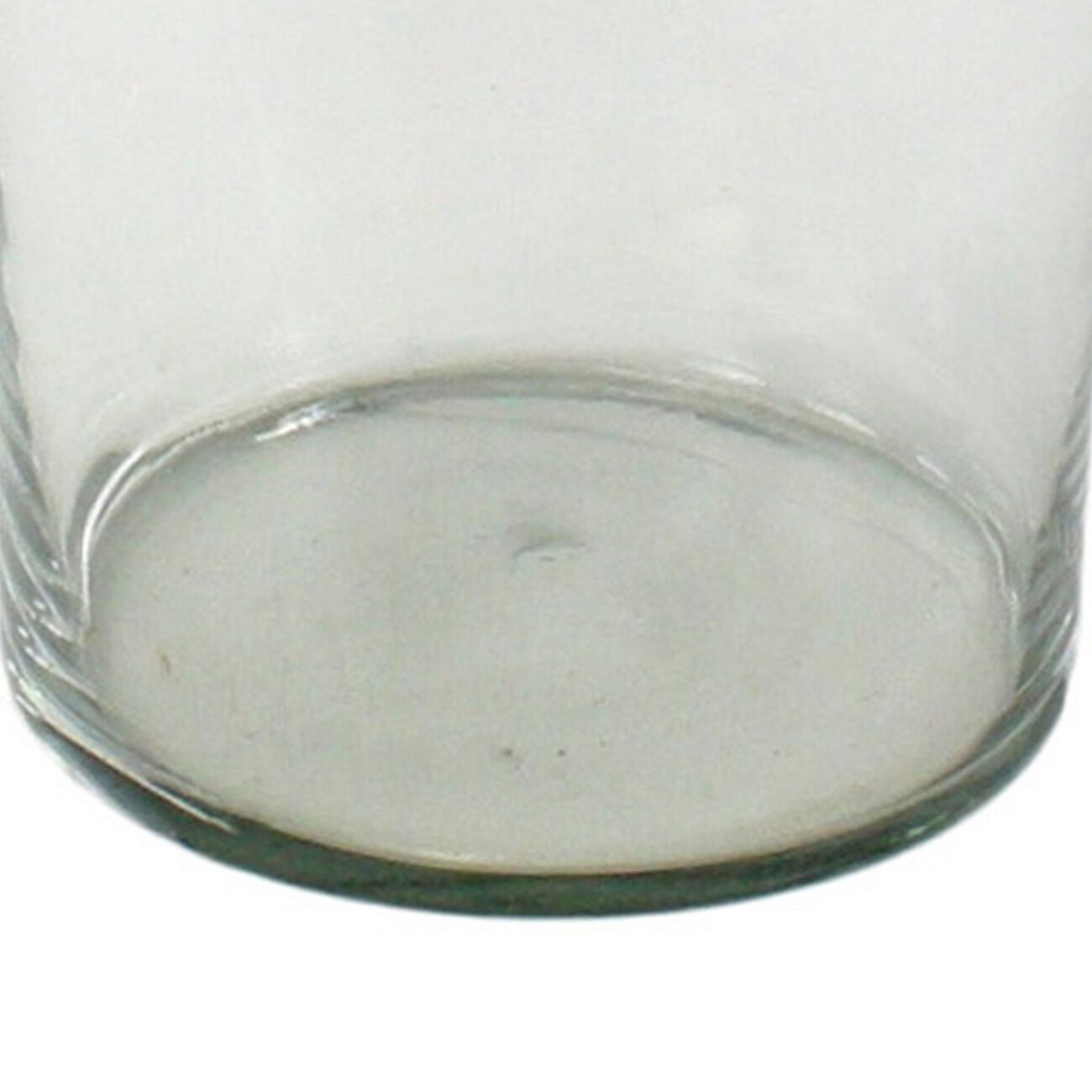 Cylindrical Shape Lidded Glass Jar, Extra Large, Clear